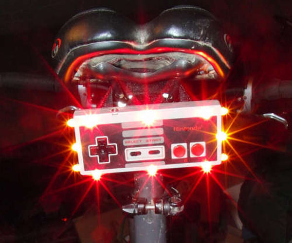 DIY: NES controller bike light
