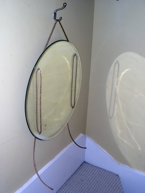 DIY designer mirror remake