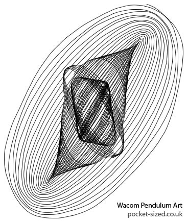 Wacom pen(dulum) art