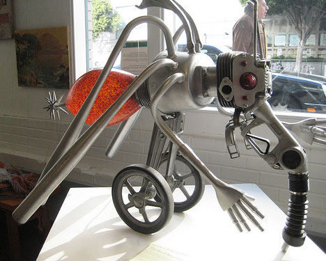 Gallery of junk-based art