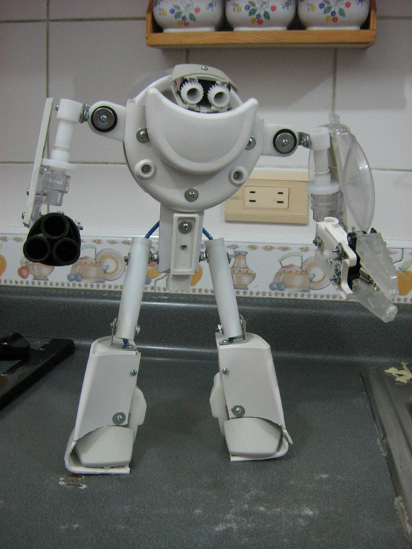 “Defender of the Kitchen” junkbot sculpture