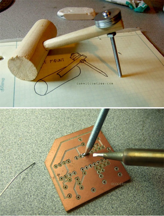 How-To: Pointer weight for SMD soldering