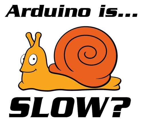 Speeding up Arduinos…