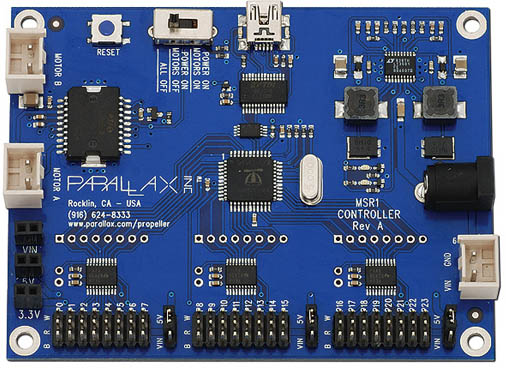 New Propeller bot board from Parallax