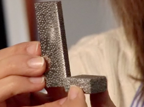 New material: composite metal foam