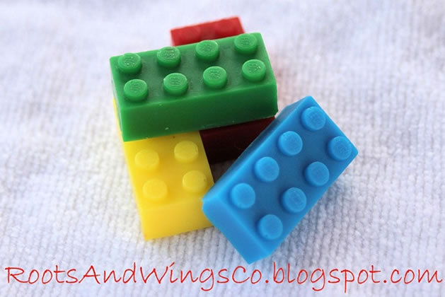 How-To: Lego soap from urethane mold