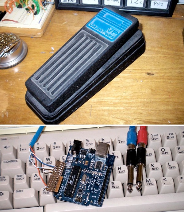 How-To: Volume pedal as analog control for Arduino