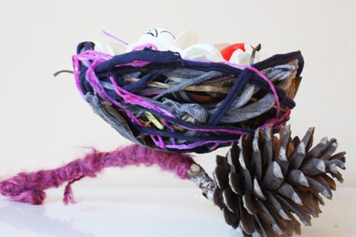 How-To: Bird’s Nest From Recycled Materials