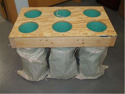 How-To:  Build a sandbag-filling jig
