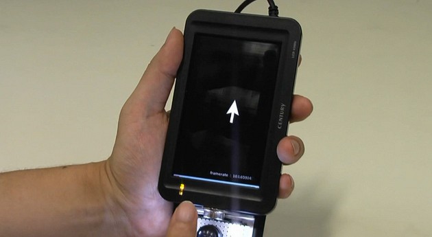 Minority Report-style Mobile Interface