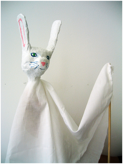 Paper Mache & Fabric Puppet