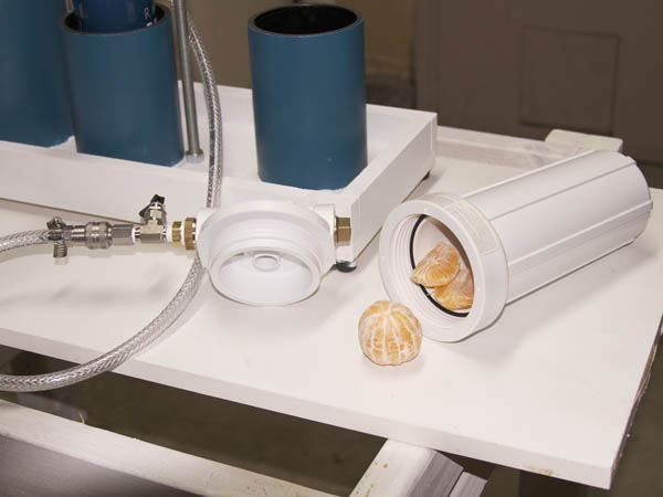 Evil CO2inator (CO2 injector for fruit)