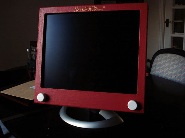 Etch-a-sketch computer