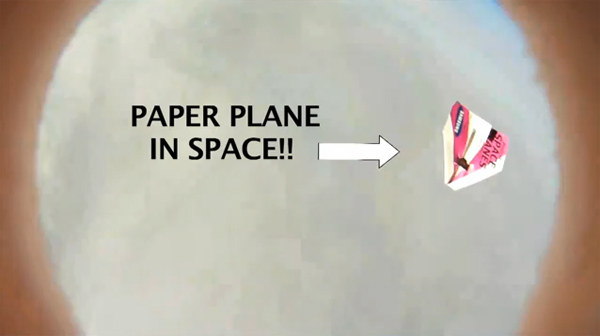 High Altitude Paper Airplanes