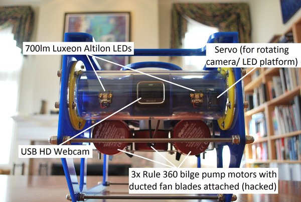 Search for buried treasure with your very own OpenROV (Remotely Operated Vehicle)