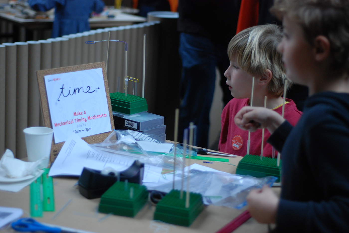 Photos from the Young Makers Program at the Exploratorium
