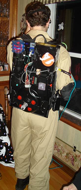 DIY Ghostbusters Proton Pack and Ecto Goggles