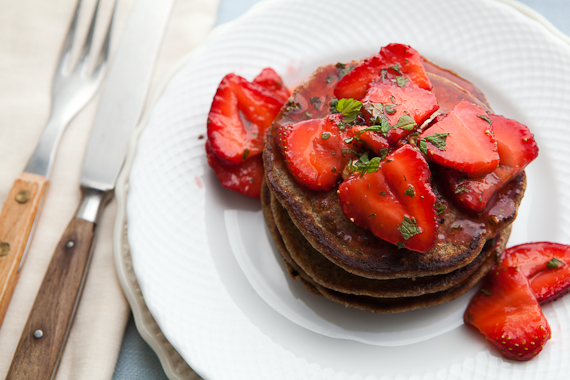 Recipe: Meyer Lemon Buckwheat Pancakes