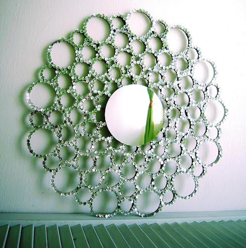 Sequined Starburst Mirror