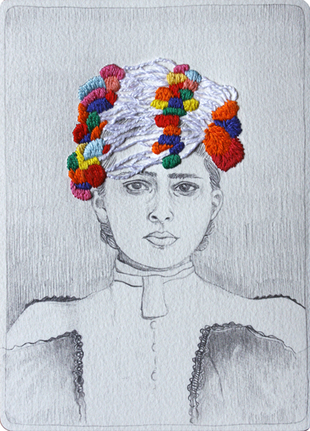 The Embroidered Drawings of Izziyana Suhaimi