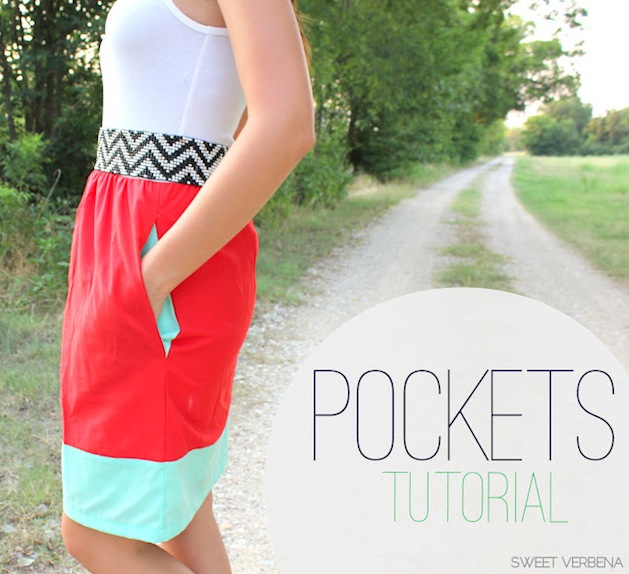 How-To: Add Pockets to a Skirt, Shorts, or Tunic