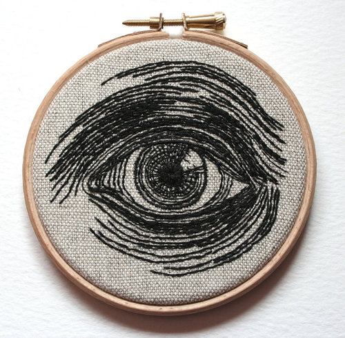 Hand Embroidered Illustrations