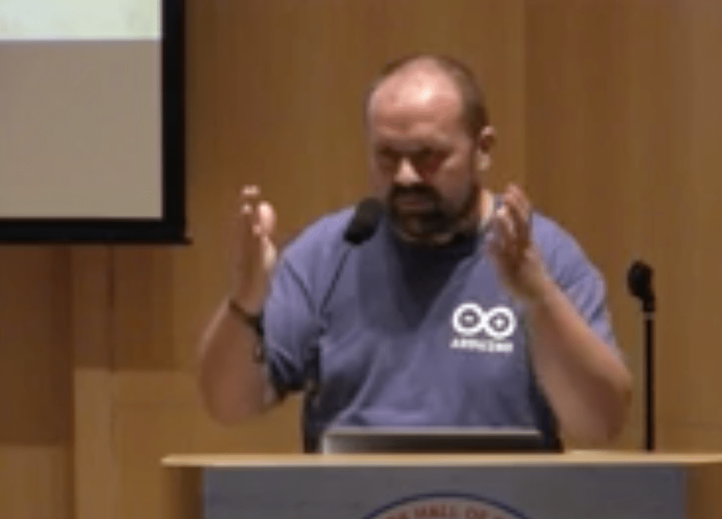 The Arduino Hour with Massimo Banzi & Alf-Egil Bogen at World Maker Faire 2012
