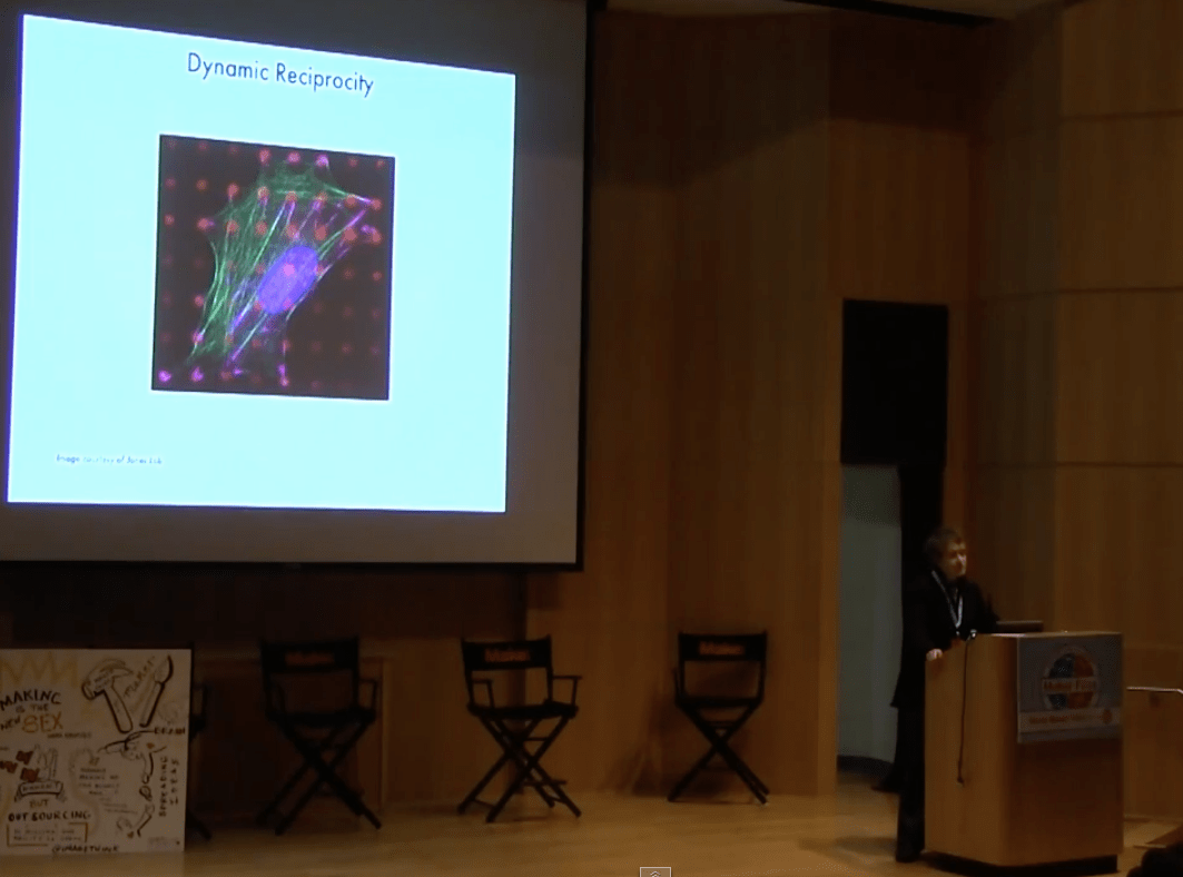 Jenny Sabin, “Between Architecture and Science: Material Analogs”  at World Maker Faire 2012