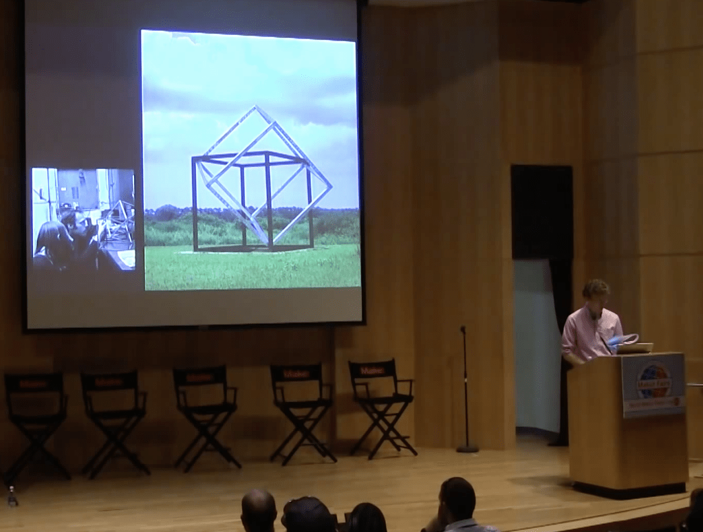 Jonathan Lippincott, Large Scale: Fabricating Sculpture in the 60s and 70s at World Maker Faire 2012