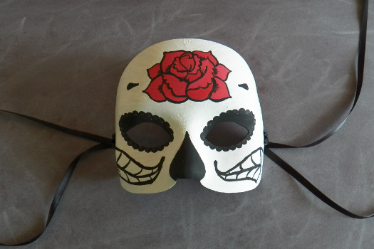 DIY Day of the Dead Mask