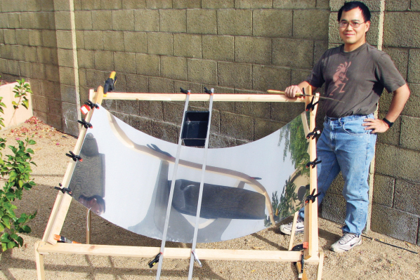 The Solar Catenary Reflector