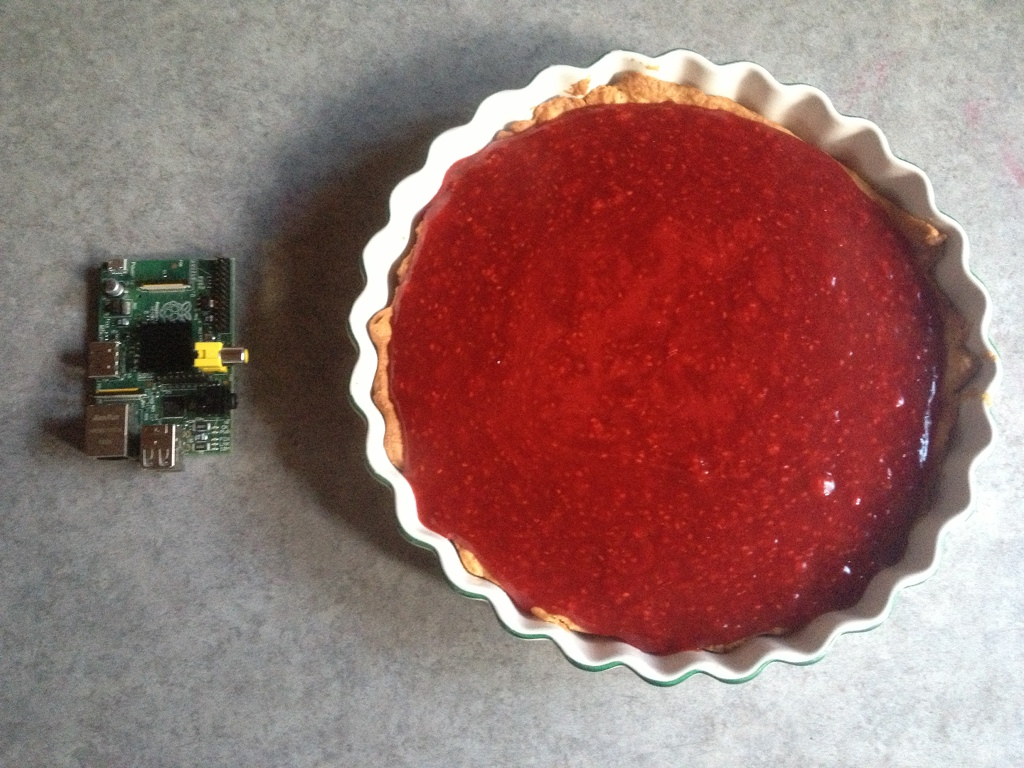 Cooking a Raspberry Pie with a Raspberry Pi