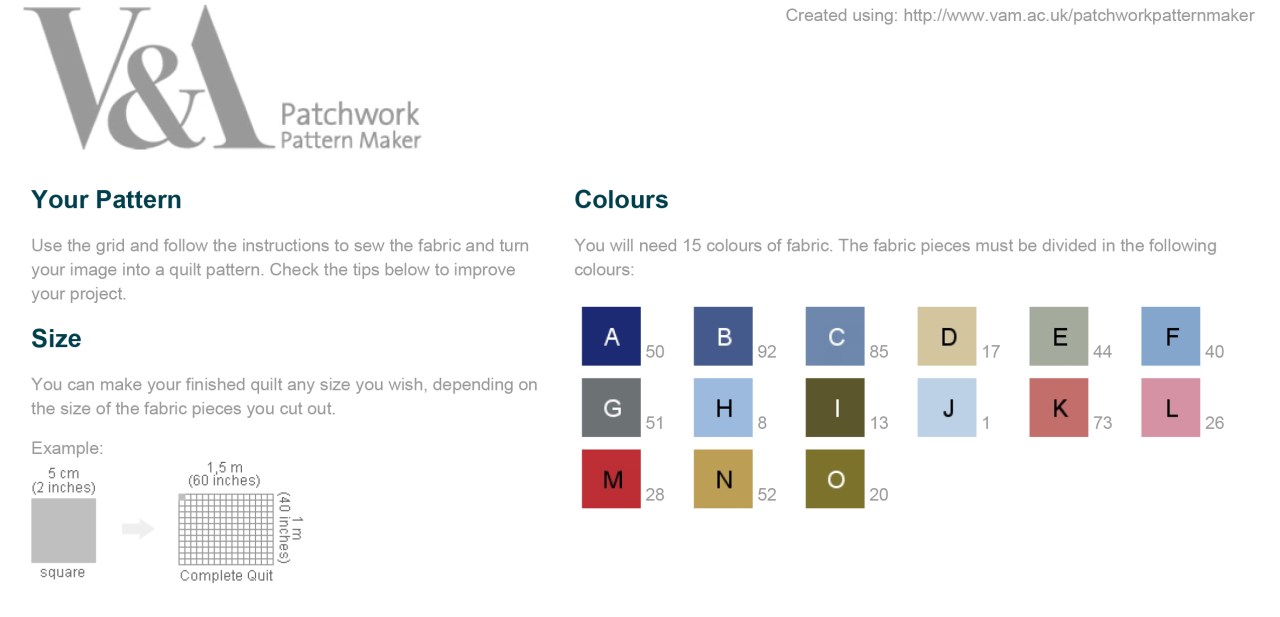 HowTo Turn Any Photo into a Quilt Pattern Make