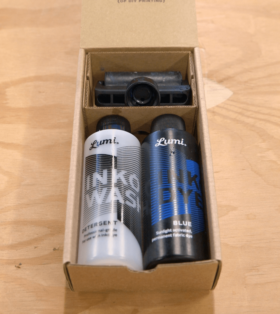 Lumi Ink HowTo Fabric Printing with Light and Shadow Make