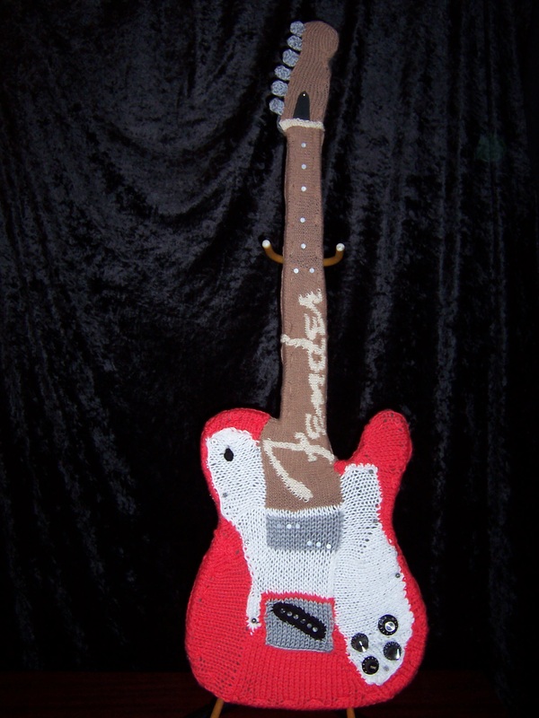 Knitted Fender Guitar