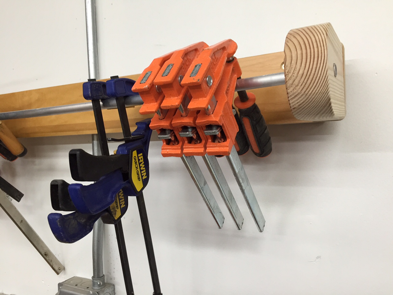 Build a Quick and Easy Clamp Rack