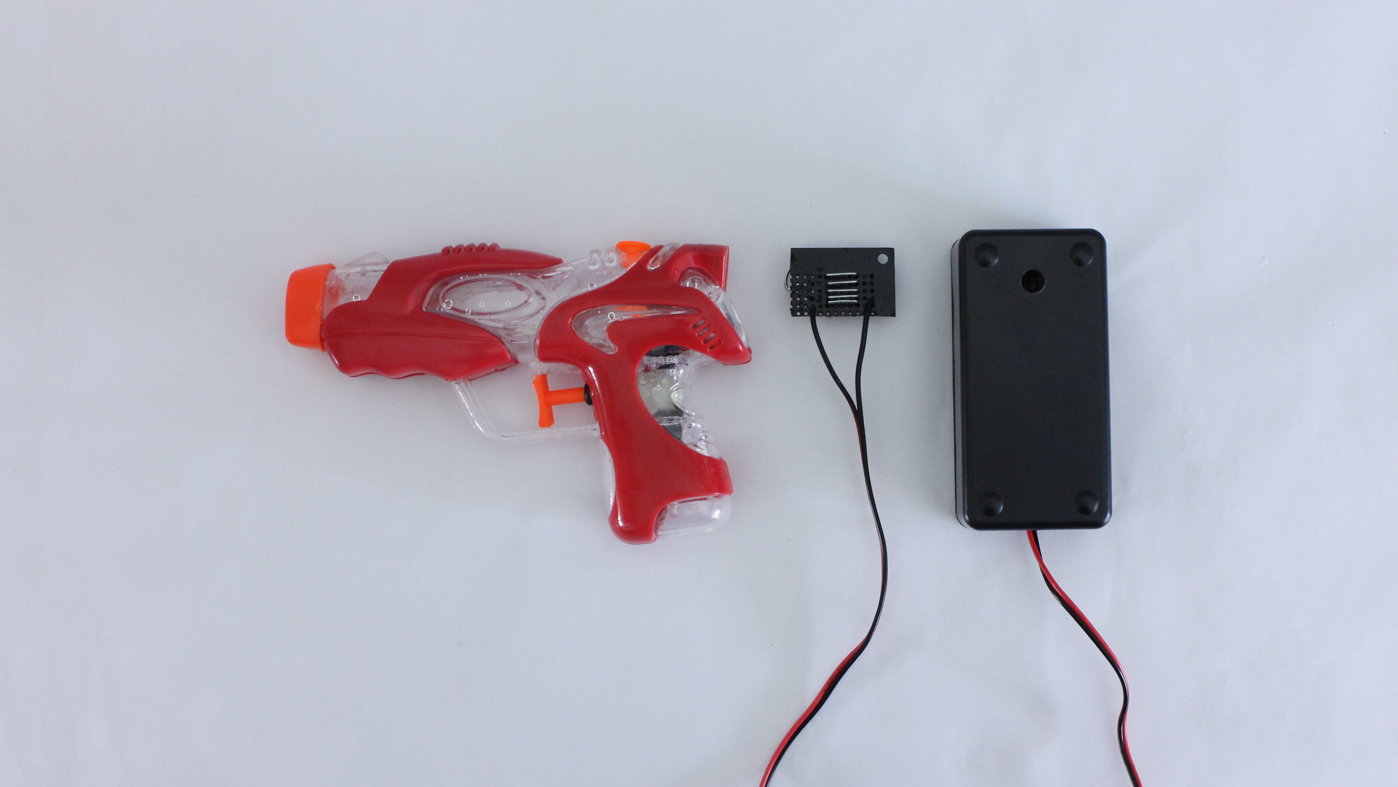 Build Sensors for Squirt Gun “Laser” Tag