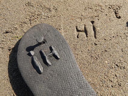 Toy Inventor’s Notebook: Footstep Sand Stampers