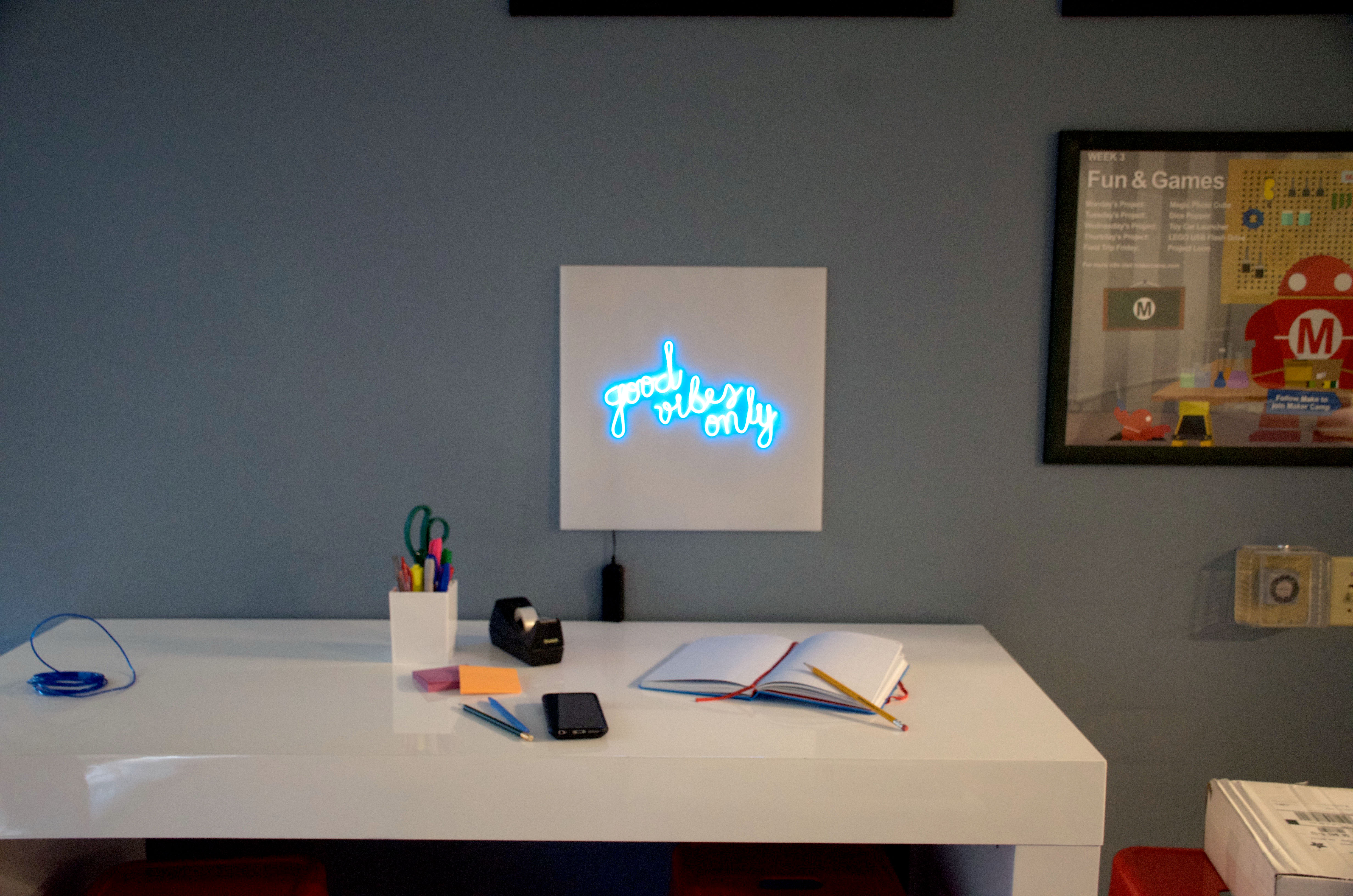 Create a Faux Neon Sign with EL Wire