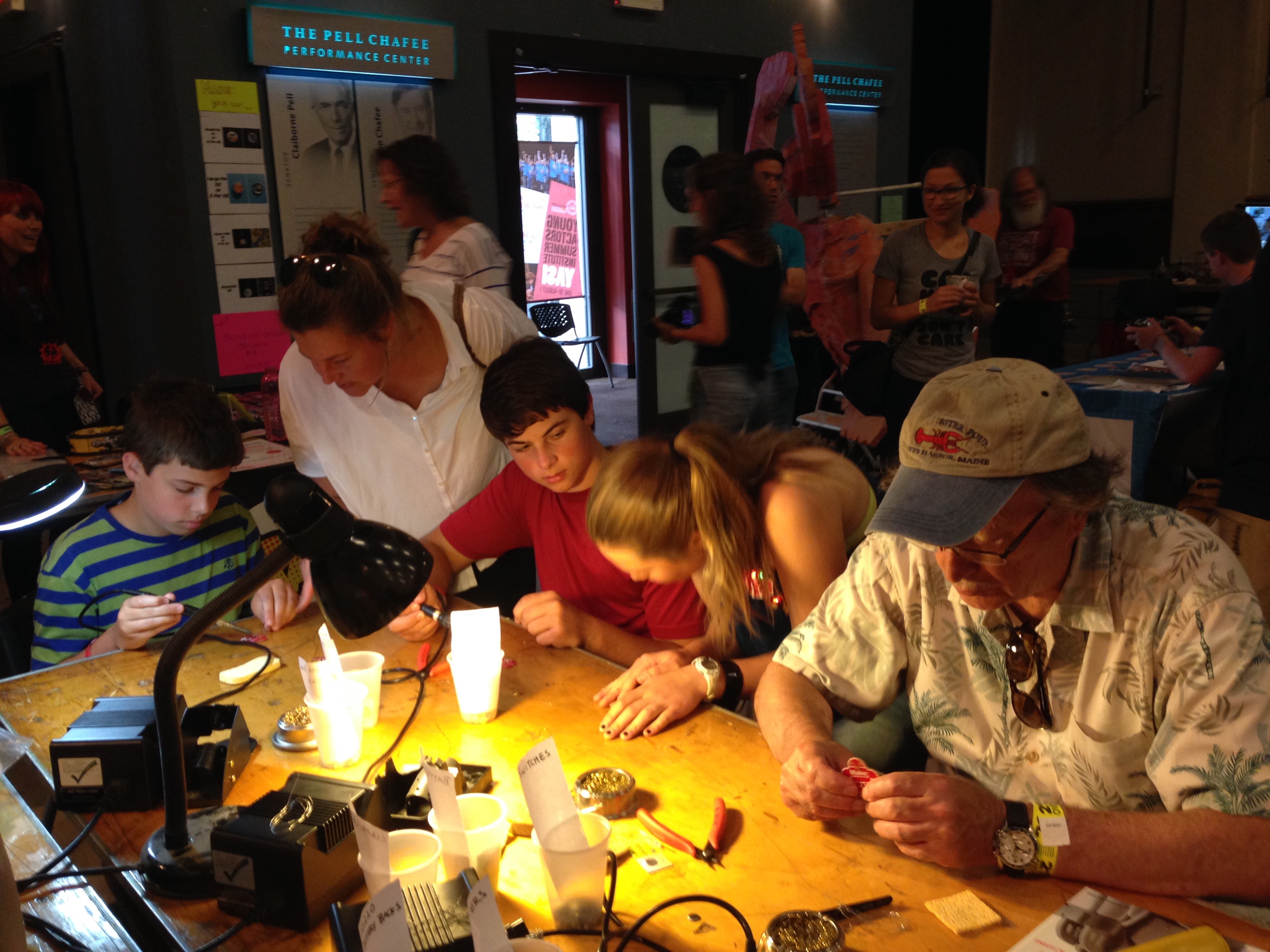 2015 RI Mini Maker Faire Photo by Mary Johnson