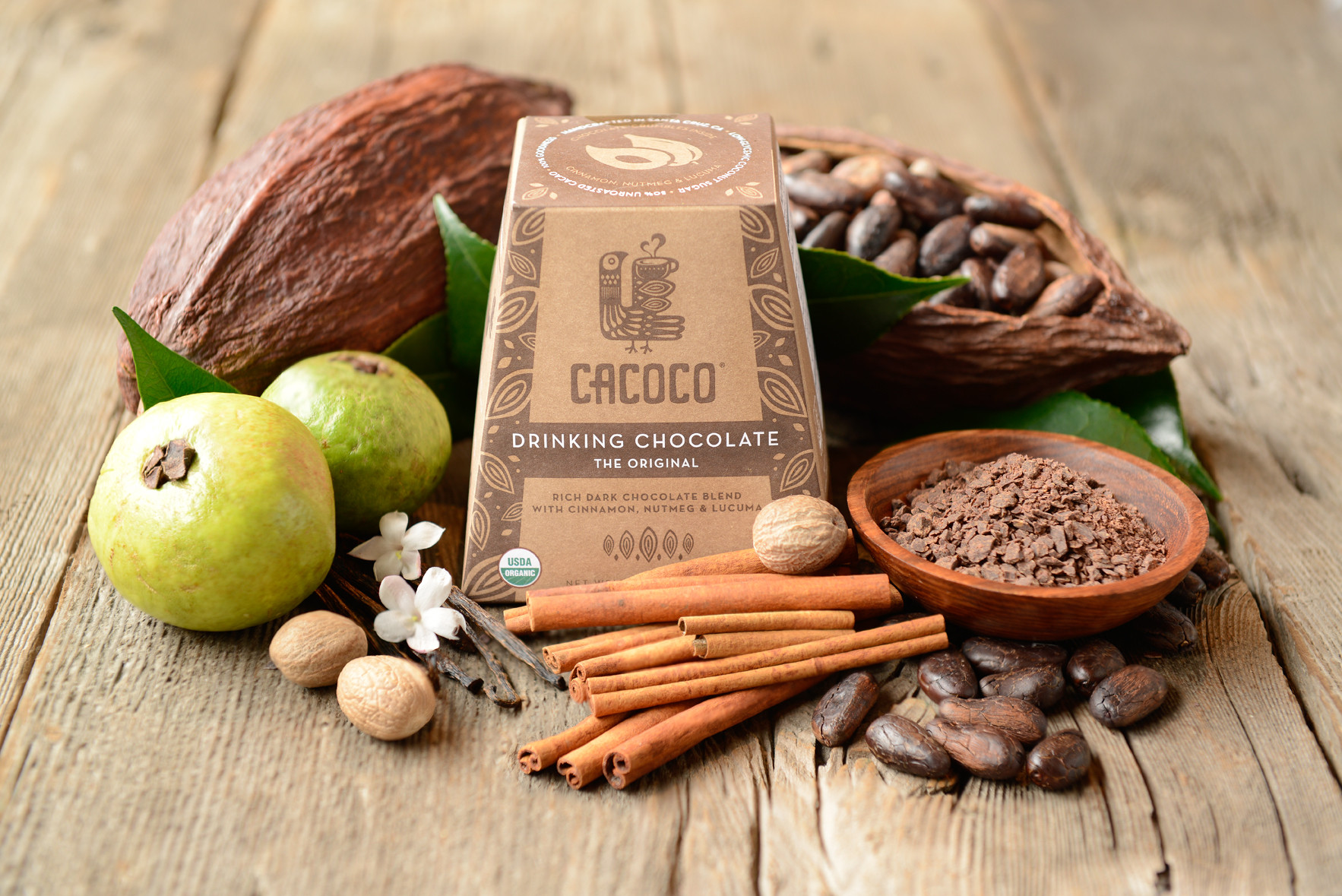 Edible Innovations: Cacoco Is Sustainable Drinking Chocolate with Biodegradable Packaging