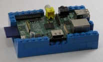 Raspberry pi and LEGO case - used to automate my house