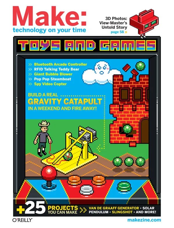 Make: Volume 28 – Toys & Games