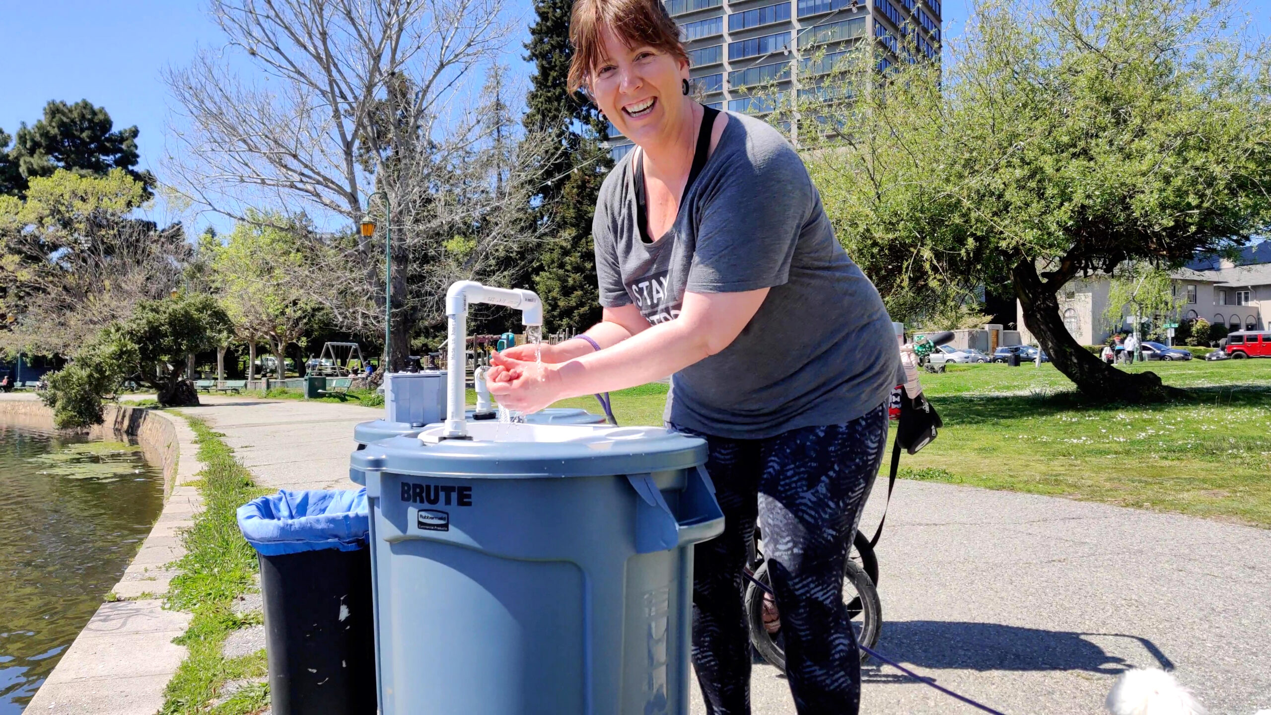 DIY Mobile Handwash Station