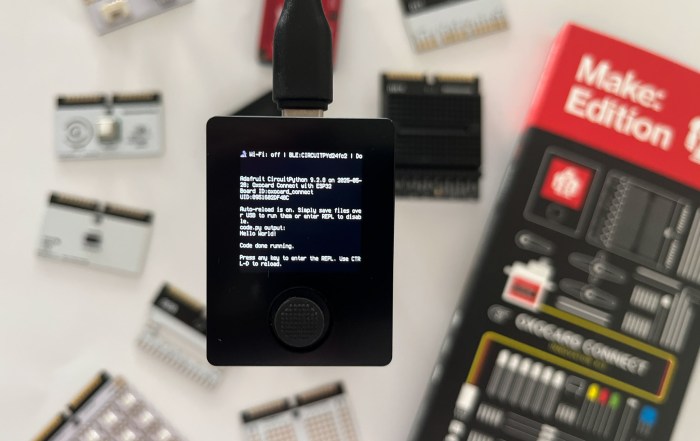 Programming the Oxocard Connect with CircuitPython