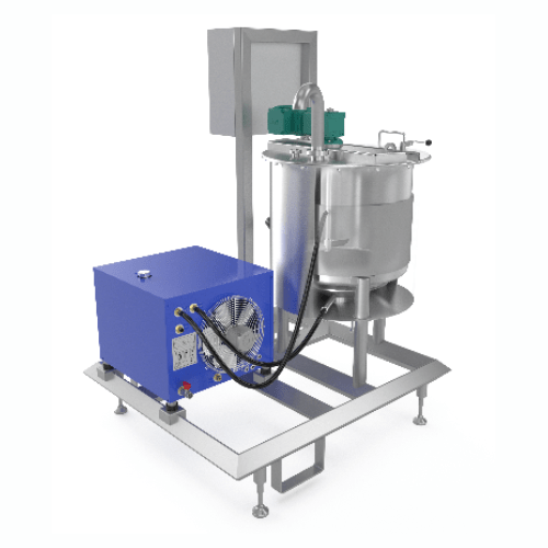 Stainless Steel Process Skids - Premium Gradient Background Gallery - High Resolution