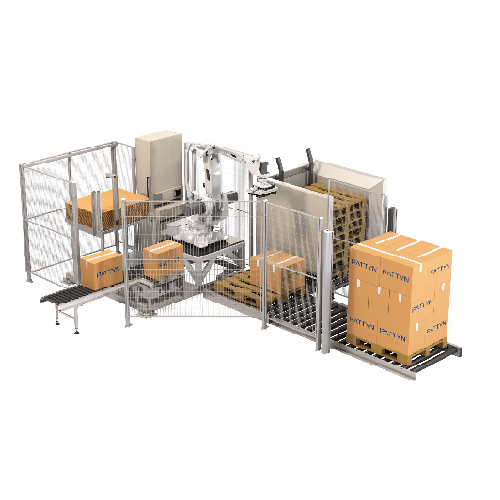 Automated Palletizing Solution For Packaging Lines Making