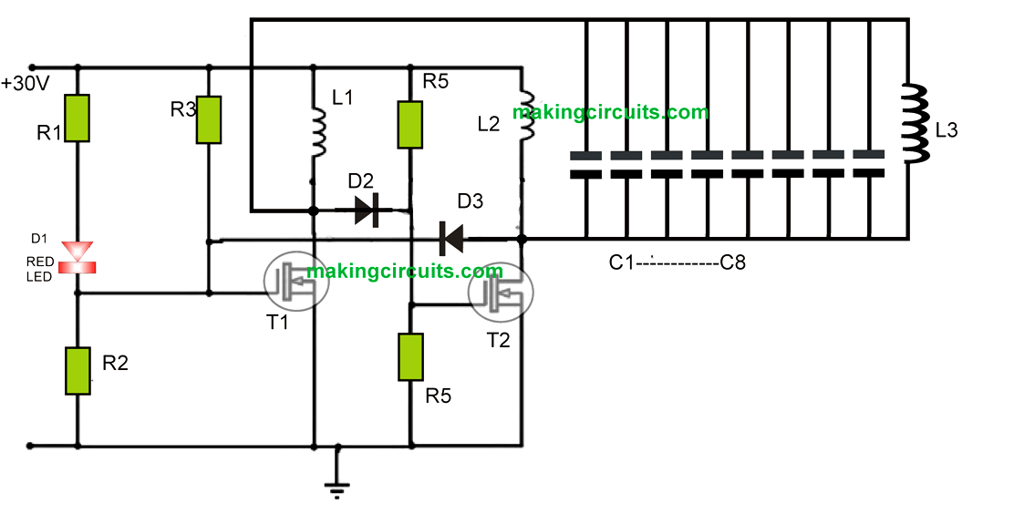 Circuit Diagram For Wireless Mobile Charger