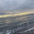 Image of a sunset over the water