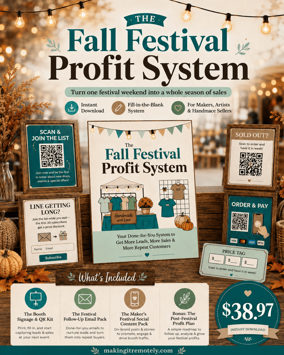 The Fall Festival Profit System